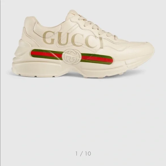 NIB GUCCI SNEAKERS RHYTON - Picture 3 of 4
